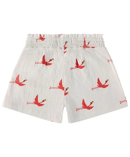 Stains & Stories Short Flamingo Print