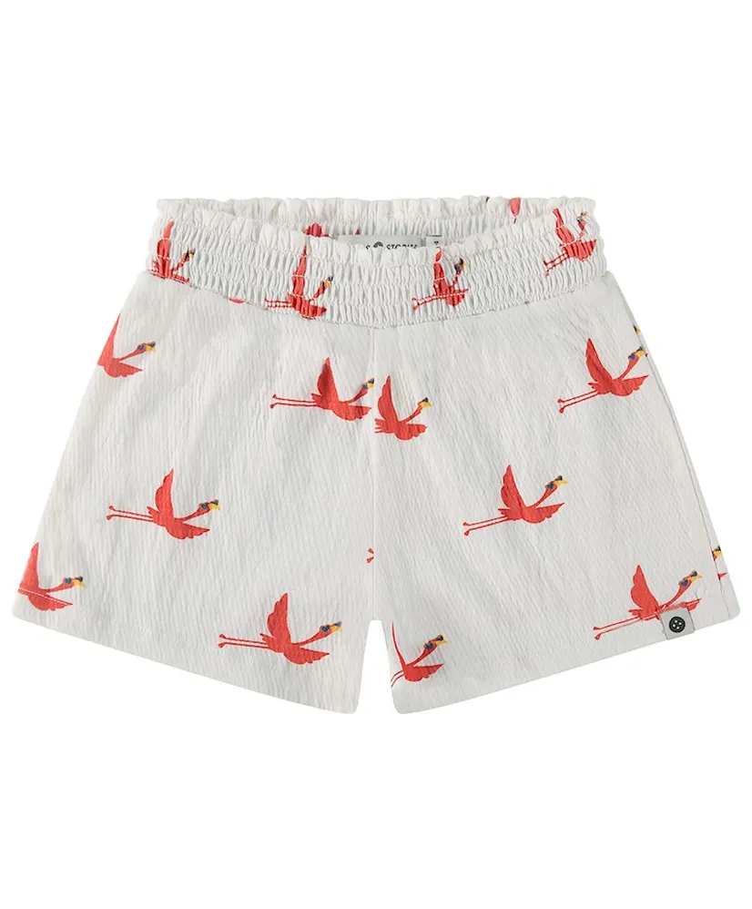 Stains & Stories Short Flamingo Print