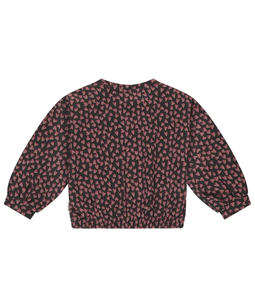 Stains & Stories Sweatshirt Allover Hartjes