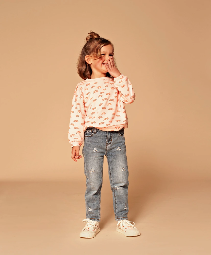 Stains & Stories Sweatshirt Hearts