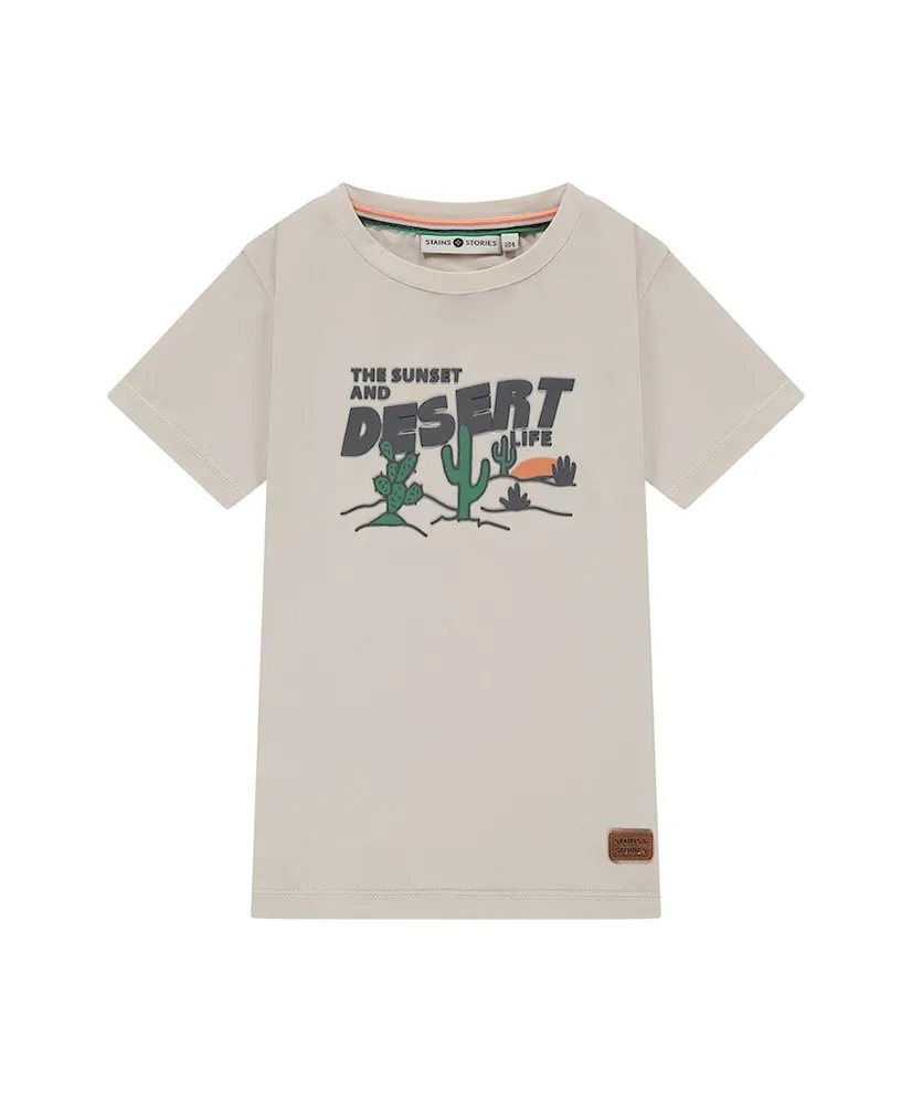 Stains & Stories T-shirt Desert