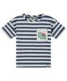 Stains & Stories T-shirt Gestreept Cote D'Azur