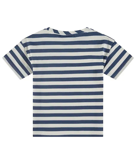 Stains & Stories T-shirt Gestreept Cote D'Azur
