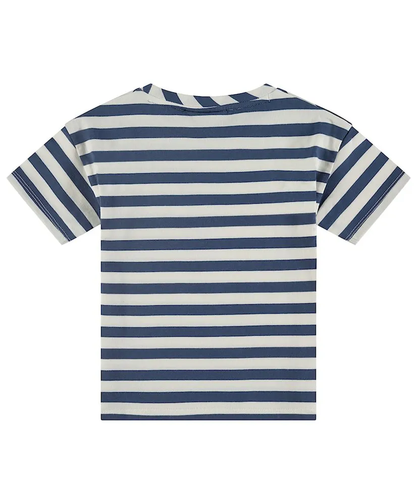 Stains & Stories T-shirt Gestreept Cote D'Azur