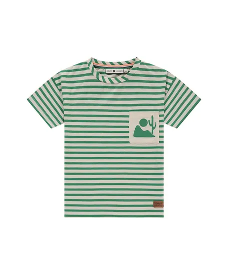 Stains & Stories T-shirt Gestreept
