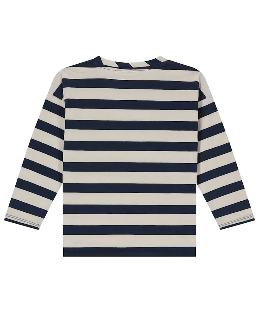 Stains & Stories T-shirt Gestreept