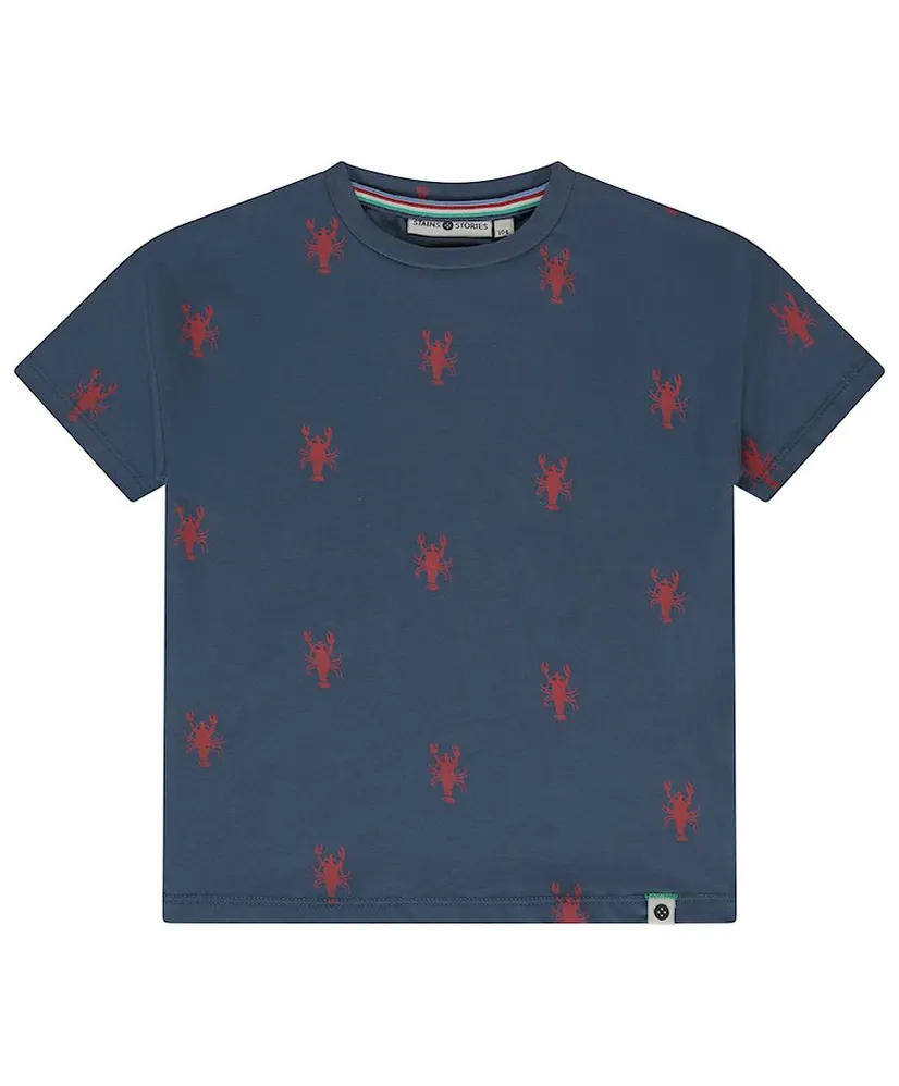 Stains & Stories T-shirt Kreeft Print