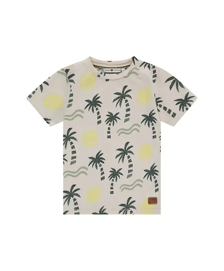 Stains & Stories T-shirt Palm Allover Print