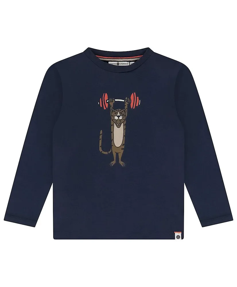 Stains & Stories T-shirt Tijger
