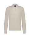 State of Art Half Zip Trui Effen