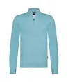 State of Art Half Zip Trui Effen