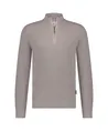 State of Art Half Zip Trui Effen