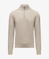 State of Art Half Zip Trui Effen