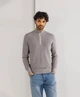 State of Art Half Zip Trui Effen