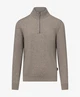 State of Art Half Zip Trui Effen