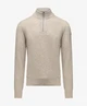 State of Art Half Zip Trui Effen