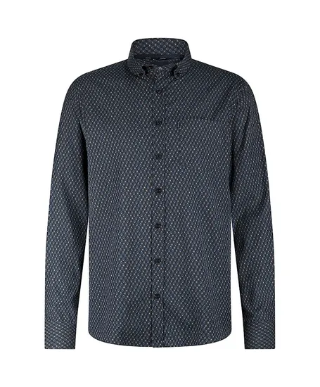 State of Art Overhemd Allover Print Regular Fit
