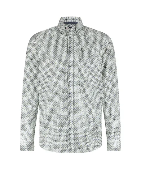 State of Art Overhemd Allover Print Regular Fit