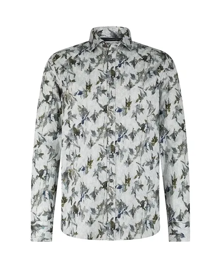 State of Art Overhemd Allover Print Regular Fit