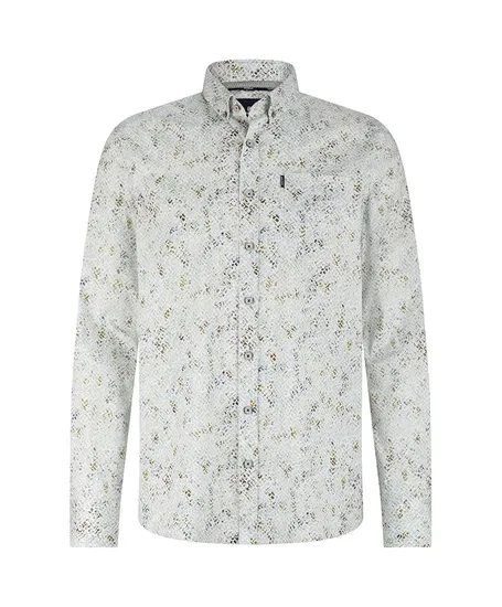 State of Art Overhemd Allover Print Regular Fit