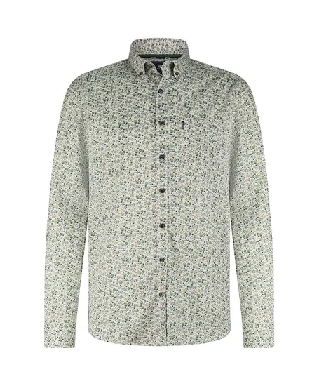State of Art Overhemd Allover Print Regular Fit