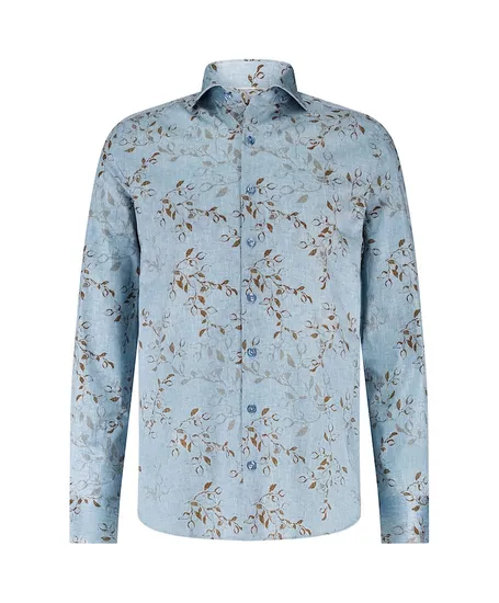 State of Art Overhemd Allover Print Regular Fit