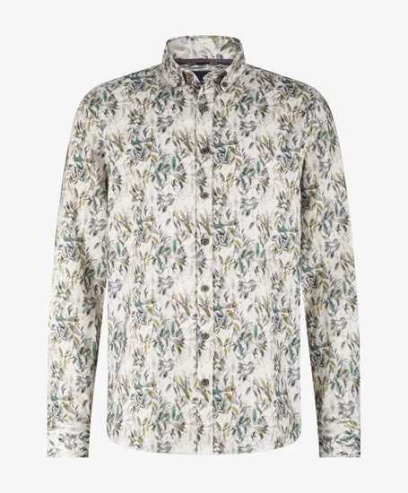 State of Art Overhemd Allover Print Regular Fit