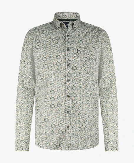 State of Art Overhemd Allover Print Regular Fit