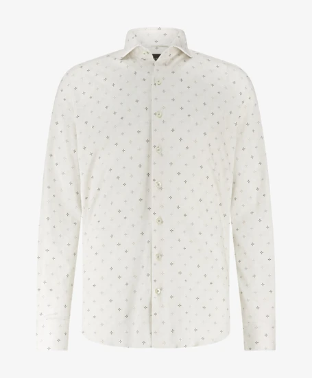 State of Art Overhemd Allover Print Regular Fit