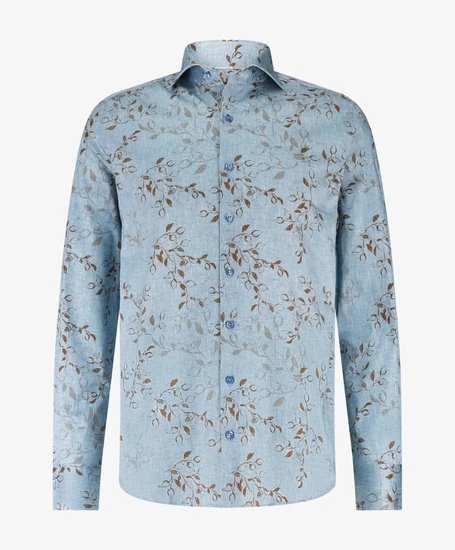 State of Art Overhemd Allover Print Regular Fit