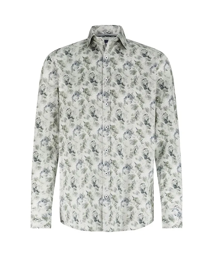 State of Art Overhemd Allover Print Regular Fit