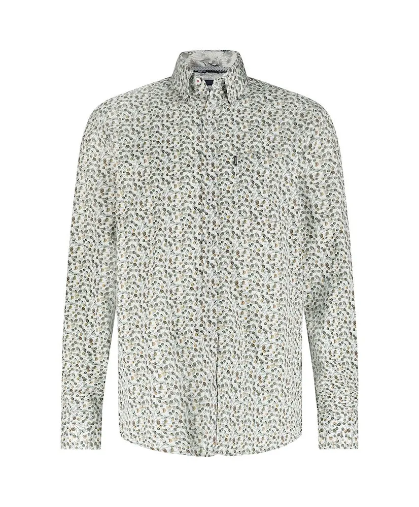State of Art Overhemd Allover Print Regular Fit