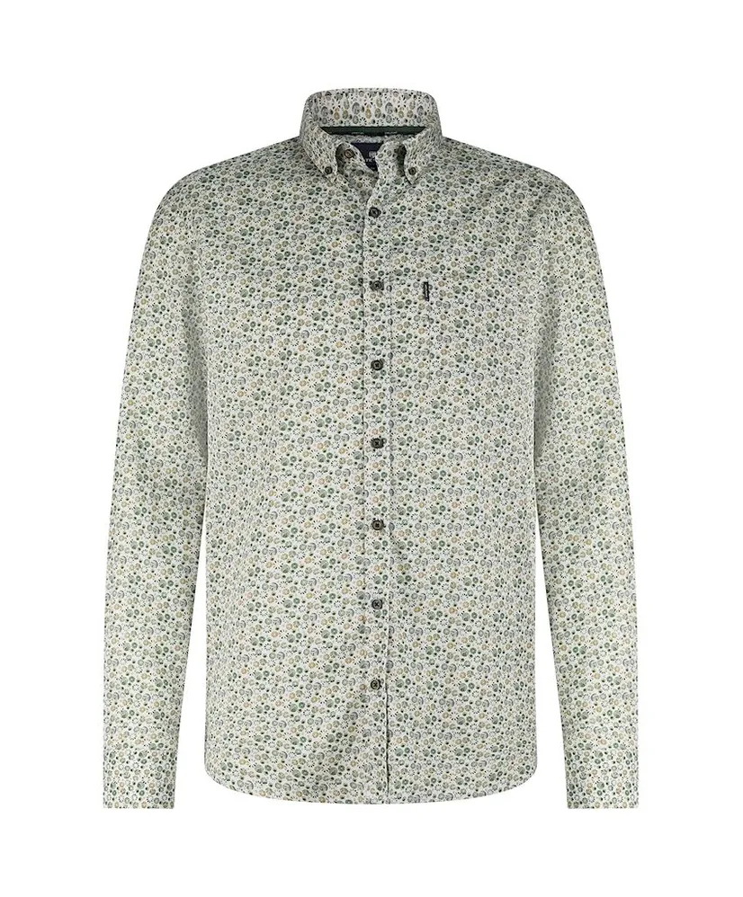 State of Art Overhemd Allover Print Regular Fit