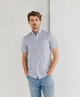 State of Art Overhemd Allover Print Regular Fit