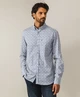 State of Art Overhemd Allover Print Regular Fit