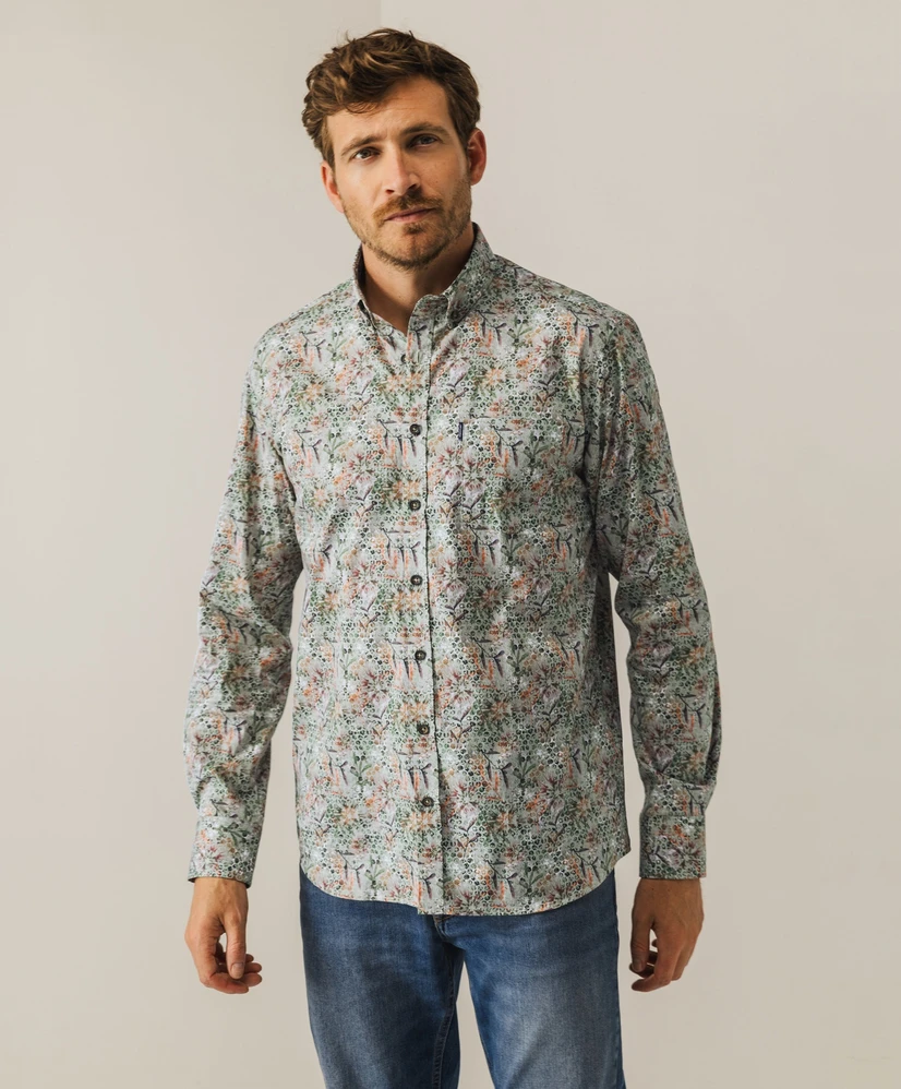 State of Art Overhemd Allover Print