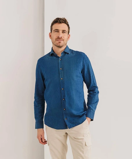State of Art Overhemd Denim