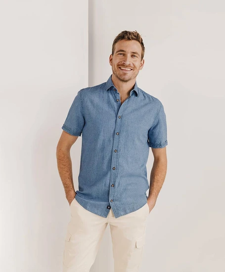 State of Art Overhemd Denim