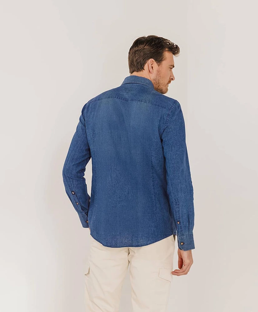 State of Art Overhemd Denim