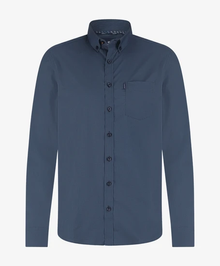State of Art Overhemd Effen Regular Fit
