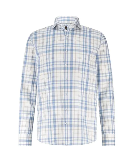 State of Art Overhemd Geruit Regular Fit