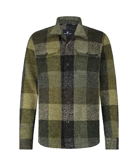 State of Art Overhemd Geruit Regular Fit
