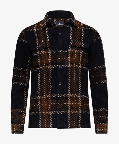 State of Art Overhemd Geruit Regular Fit