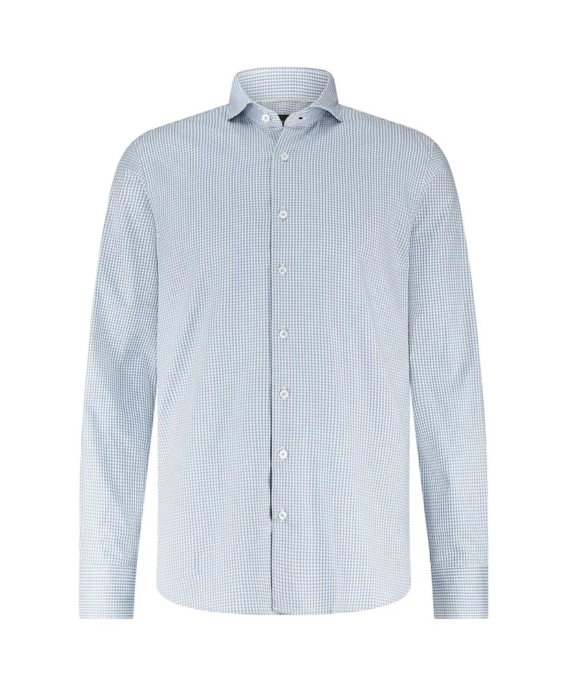 State of Art Overhemd Geruit Regular Fit