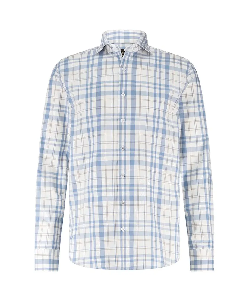 State of Art Overhemd Geruit Regular Fit