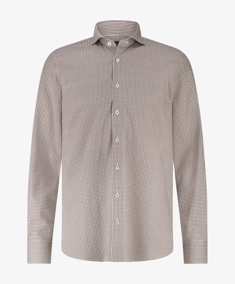 State of Art Overhemd Geruit Regular Fit