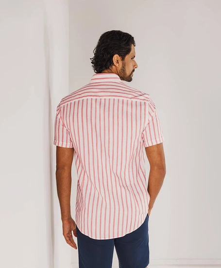 State of Art Overhemd Gestreept Regular Fit