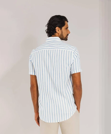 State of Art Overhemd Gestreept Regular Fit