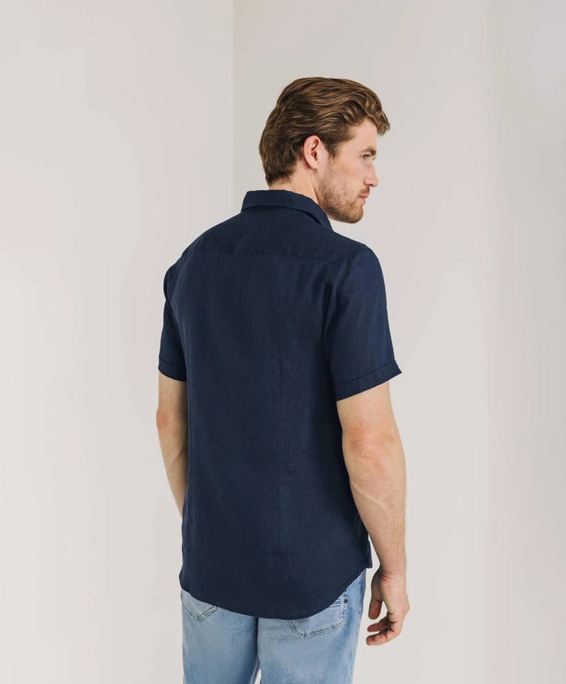 State of Art Overhemd Linnen Regular Fit