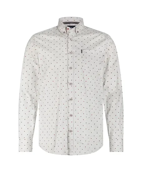 State of Art Overhemd Overall Print Regular Fit